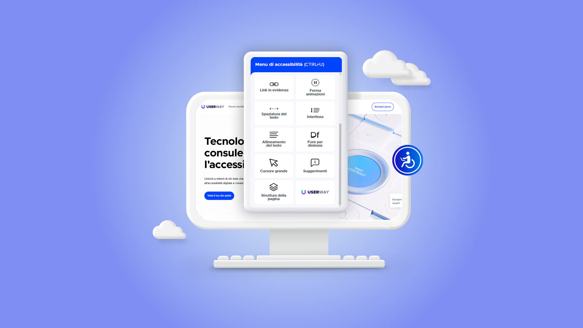 Widget per l’Accessibilità Web: cos’è, a cosa serve e perché usarlo