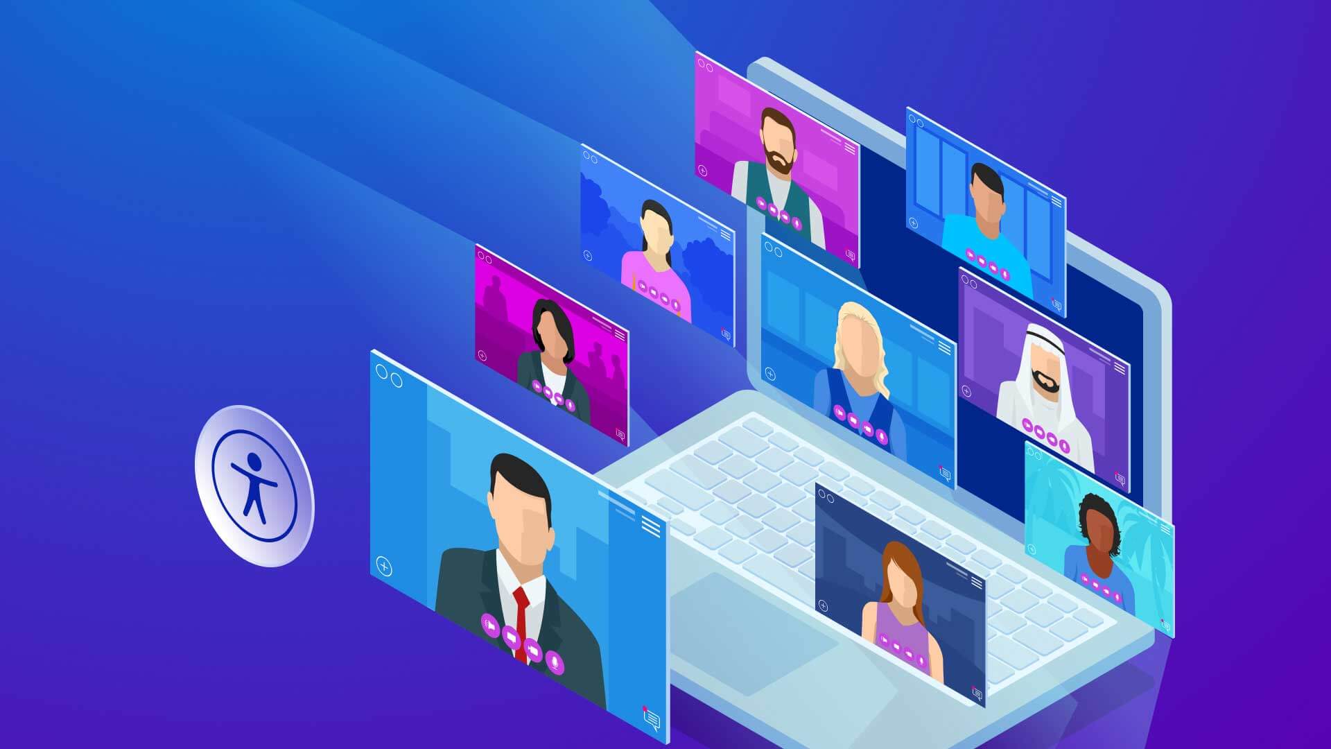 Riunione Virtuale Accessibile: alcuni suggerimenti | UserWay